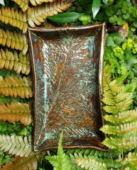 Evergreen Impression Rectangle Tray